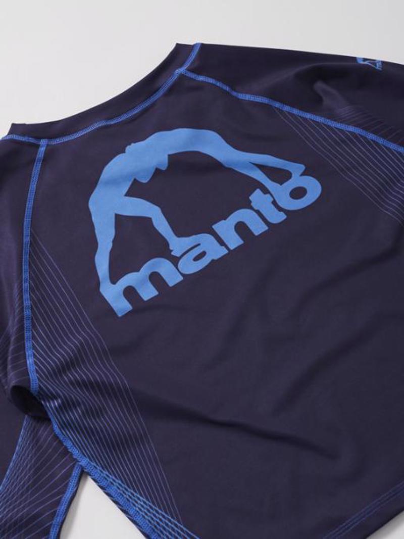 MANTO women rashguard DEFEND blue